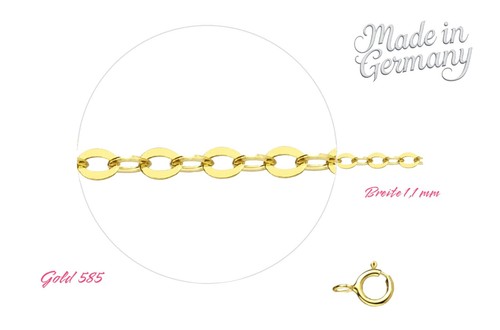 Echt gold 585 ankerkette - echt,