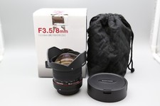 Samyang 8mm f/3.5 UMC CS II Fisheye für Sony A-Mount / Minolta - Vom Händler