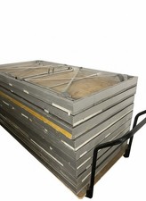 9x Bühnenpodest 2x1m mit Scherenbeinen VB