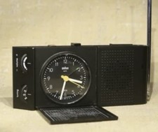 BRAUN Reise Radio Wecker 4779  / ABR313 1980er Design-Klassiker *top*