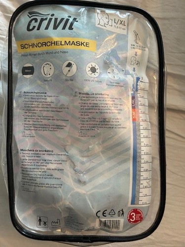 Crivit schnorchelmaske - crivit,