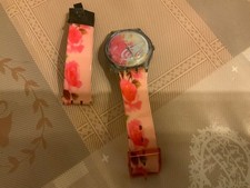 Sehr schöne Damen Swatch Uhr, vintage, Batterie leer, Armband defekt