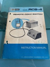 Drake RCS-4 Antennenumschalter Amateurfunk Icom Kenwood Yaesu