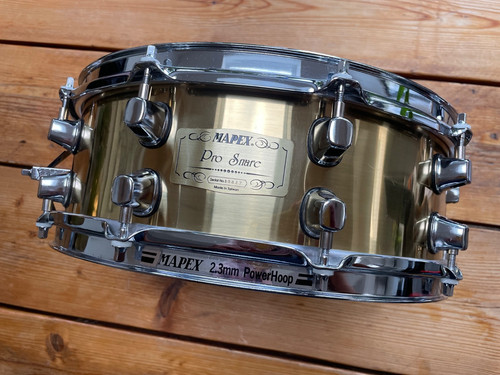 Mapex brass snare drum - drum, pro