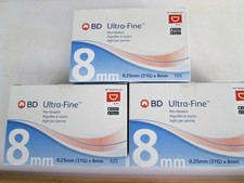 3 Stück BD Ultra Fine