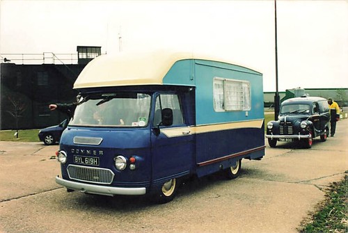 Altes wohnmobil oldtimer foto - altes,
