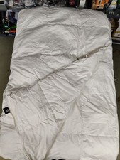 APSMILE Ganzjahres Bettdecke 155x220 100% Bio-Baumwolle mit Daunen Federn