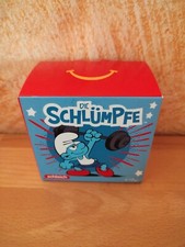 Mc Donalds Schleich Schlumpf Schlümpfe McDonalds Sportschlumpf Gewichtheber NEU