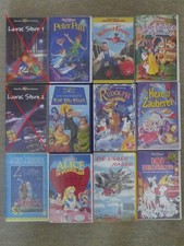 11 VHS Videokassetten Disney