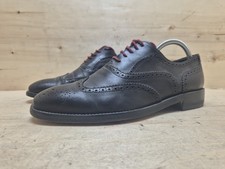 TOMMY HILFIGER FULL BROGUE OXFORD HERREN BUSINESS-SCHUHE Gr:41 UK:7,5 SCHWARZ