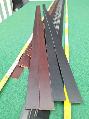 Blankleder lederriemen x - blankleder,