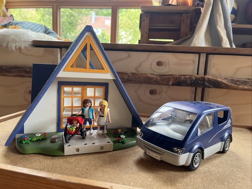 Playmobil familie mit auto und - familie,