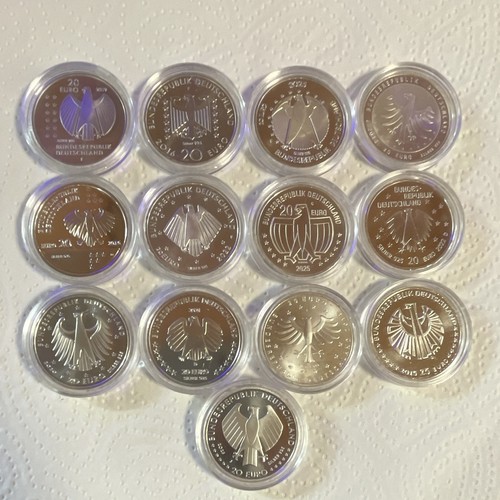 Euro silbermünzen - x,