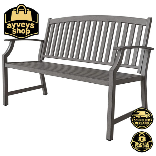 Gartenbank metall retro - gartenbank, retro-stil