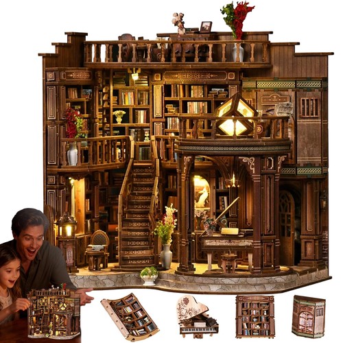 Book nook bausatz - 3d,