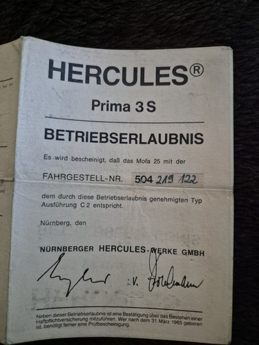 Orginal betriebserlaubnis - orginal,
