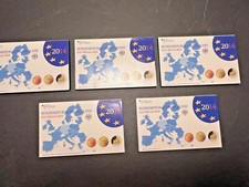 EURO-Kursmünzensatz Spiegelglanz ADFGJ von 2003, 2004, 2005, 2006, ....bis 2018