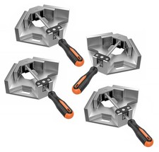 4 x Gehrungszwinge Winkelspanner 90° Winkelzwinge Winkelschraubstock schweissen