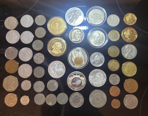 Münzsammlung aus alten - , ua