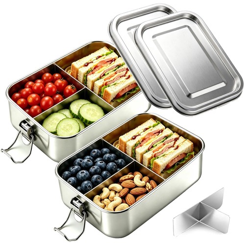 Edelstahl brotdose bento box - bento, 3