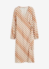 Midikleid aus fließender