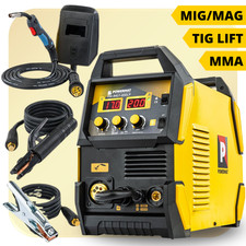 3-in-1 Inverter-Schweißmaschine MIG/MAG MMA LIFT-TIG Schweißgerät Zubehör