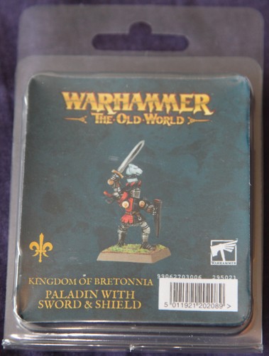Warhammer bretonnian paladin - warhammer,
