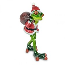 Formano - Frosch Weihnachten mit Sack auf Rücken