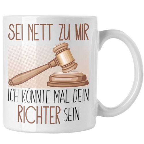 Angehender richter tasse - angehender,
