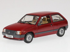 Opel Corsa A 1984 dunkel rot Modellauto ABADD157 Hachette 1:43