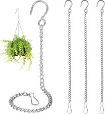 4 Stück Blumenampel Ketten