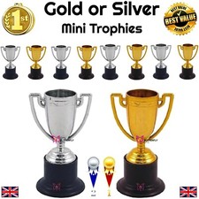 Mini Gold Silber Trophäe 10