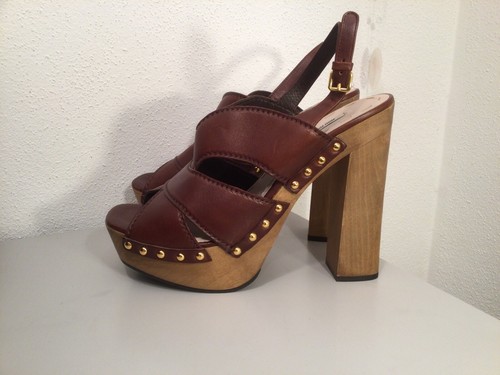 Miu high heel clogs - miu,