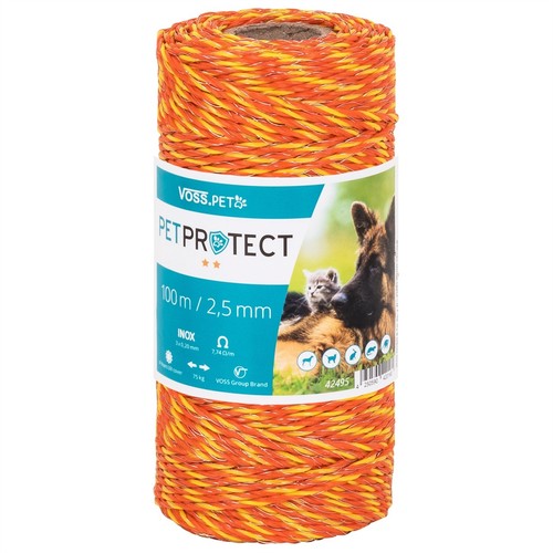 Weidezaunlitze 100m 5mm - weidezaunlitze, 2,5mm