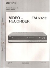 Siemens Videorecorder FM 602