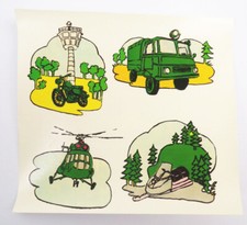 NVA Abziehbilder W50 Motorrad