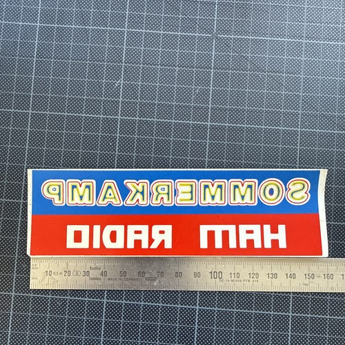 Alter aufkleber ham radio - alter,
