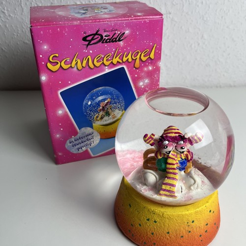 Diddl schneekugel - schneekugel,