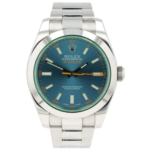Rolex milgauss blue dial - milgauss,