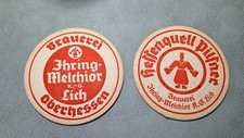 Licher Brauerei Bierdeckel VK