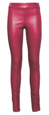 ARMA Strechleder Lederleggings pink 42 Plongée Lammnappa SAHNETEIL NP über 800€