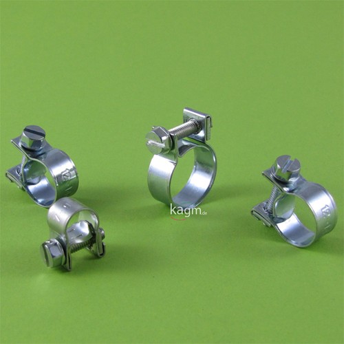 10x schlauchschellen mini - 10x,