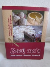 Back ma´s Trachtenverein Waldler Viechtach Landfrauen Backbuch Kochbuch