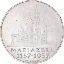 [#846287] Münze, Österreich, 25 Schilling, 1957, VZ, Silber, KM:2883