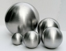 UHRIG Eisen Hohlkugel geschliffen Ø 60 bis 200mm Kugel Zaunkugel Stahlkugel S235