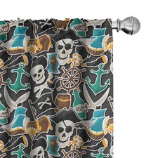 Pirates Mikrofaser Vorhänge
