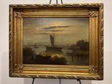 Gemälde Segelschiff im