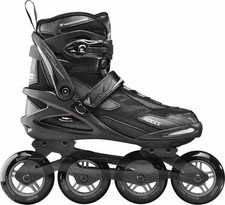 Inline Skates Schwarz Inliner Rollschuhe Unisex Gr. 46 - Roces Ciao 2 TIF 84