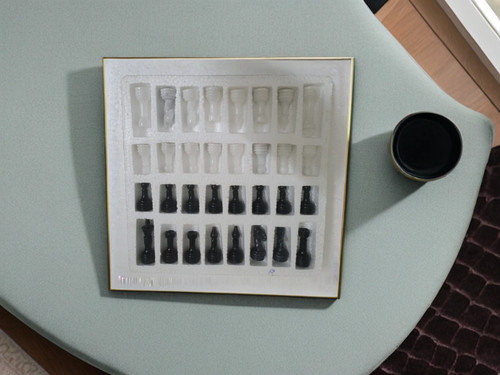 Schachfiguren schwarz weiß - schachfiguren, &