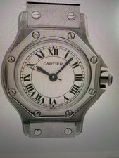 Cartier Uhr, 8-eckig